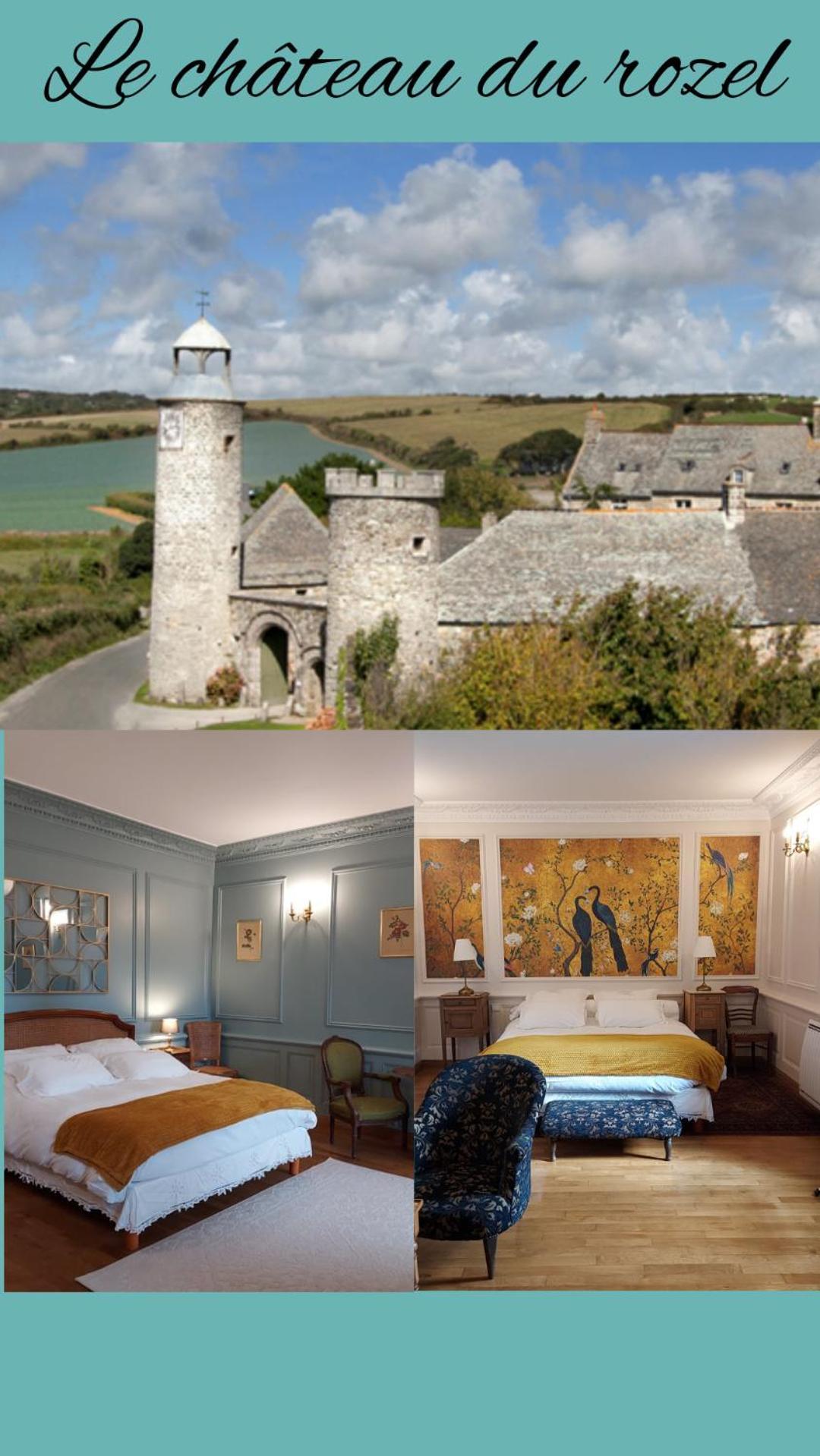 Les Chambres Du Chateau Du Rozel Le Rozel 외부 사진